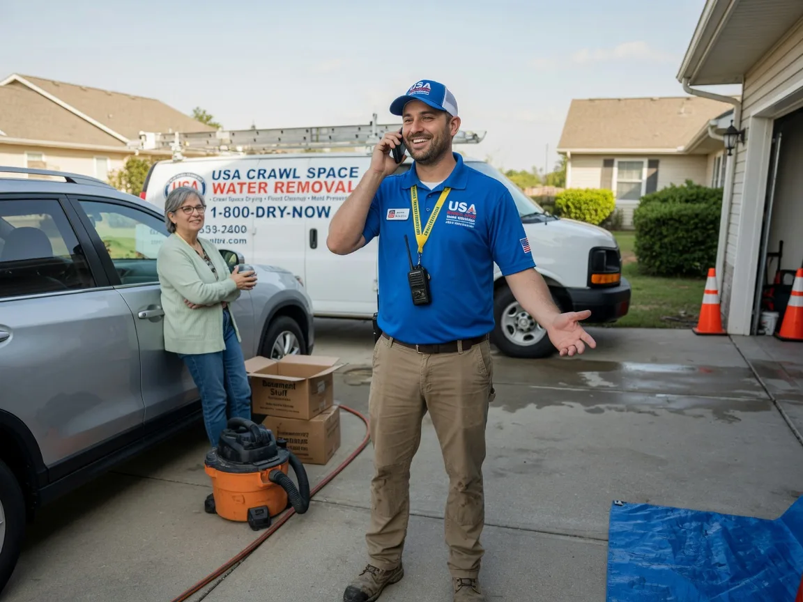 Crawl Space Water Removal Platte Center, NE FAQs